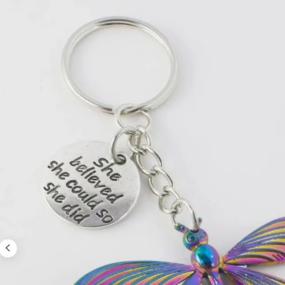 Firefly Keychain Charm Pendant Backpack Bag Charm Velvet Gift Pouch 2 Pieces - Picture 4 of 15